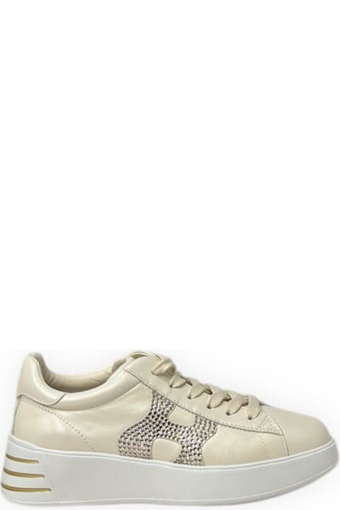 Hogan Rebel Embellished Sneakers