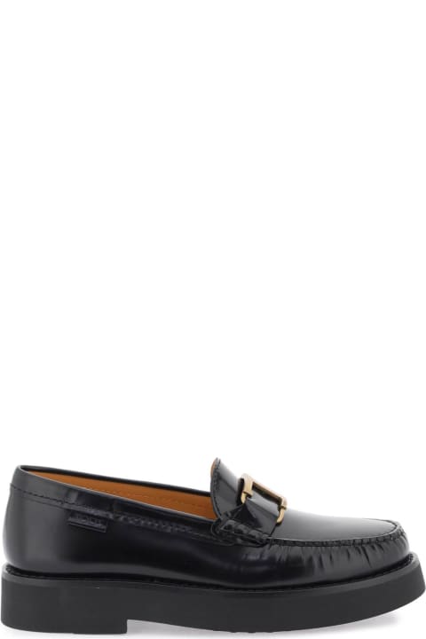 Flat Shoes for Women Tod's "t Timeless" Loafer