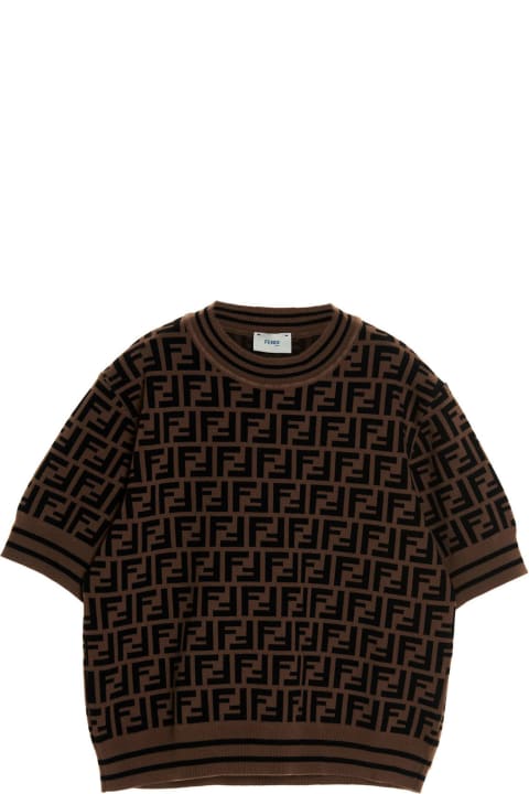 Fendi Sweaters & Sweatshirts for Girls Fendi 'ff Sweater