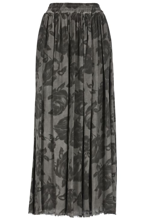 Sanctamuerte Skirts for Women Sanctamuerte Viscose Skirt