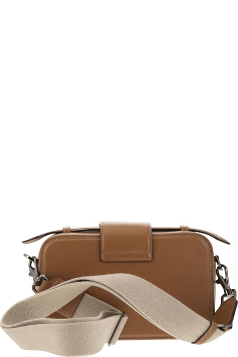 Tod's Shoulder Bags for Men Tod's Leather Mini Camera Bag