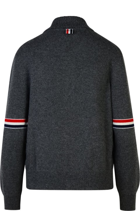 Thom Browne Sweaters for Women Thom Browne Grey Cashmere Sweater
