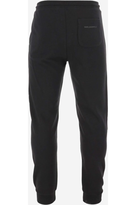 Karl Lagerfeld for Men Karl Lagerfeld Cotton Blend Joggers With Logo