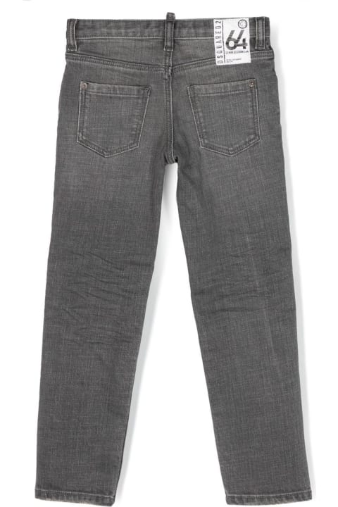 Dsquared2 Bottoms for Girls Dsquared2 Dsquared2 Jeans Grey