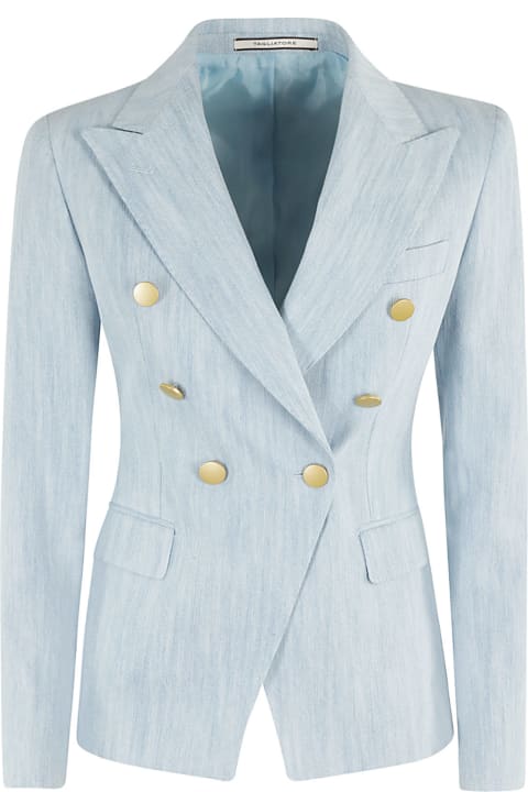 Tagliatore Coats & Jackets for Women Tagliatore Spacco Sentrale Doppiopetto