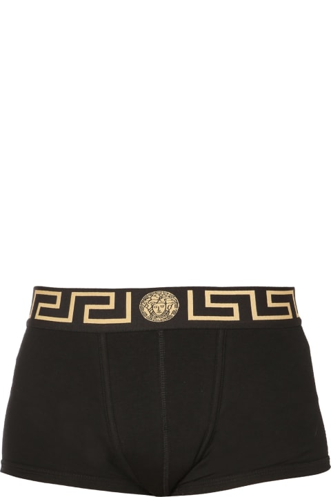 Versace Underwear for Men Versace Pack Of Two Boxer Shorts With Greek