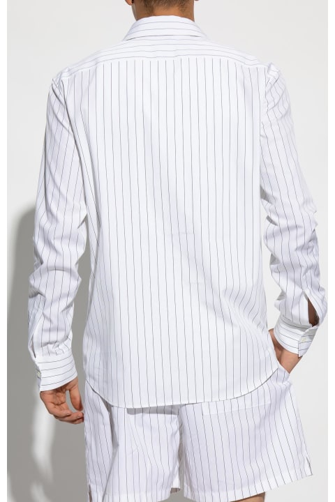 Bottega Veneta for Men Bottega Veneta Striped Cotton Shirt