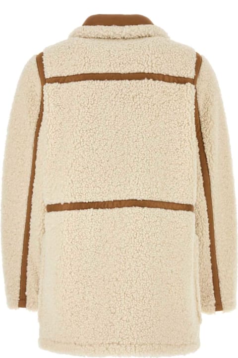 STAND STUDIO Coats & Jackets for Women STAND STUDIO Ivory Teddy Chloe Coat