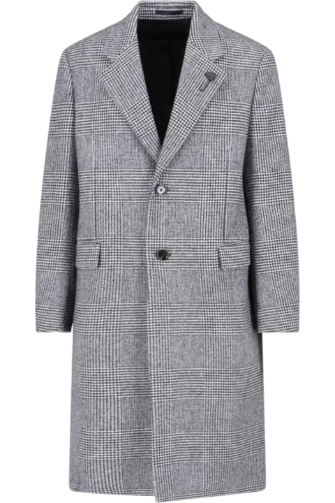 Lardini Coats & Jackets for Men Lardini Single-breasted Midi Coat