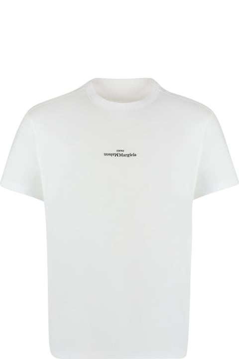 Maison Margiela for Men Maison Margiela Logo Cotton T-shirt