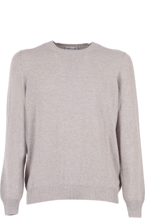 Settefili Cashmere for Women Settefili Cashmere French Shoulder Crew Neck Slim