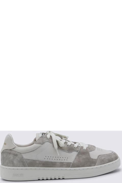 Homeware Axel Arigato Off White And Taupe Leather Sneakers