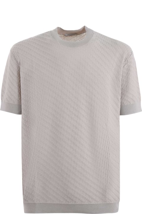 メンズ新着アイテム Paolo Pecora Paolo Pecora T-shirt In Light Cotton Thread