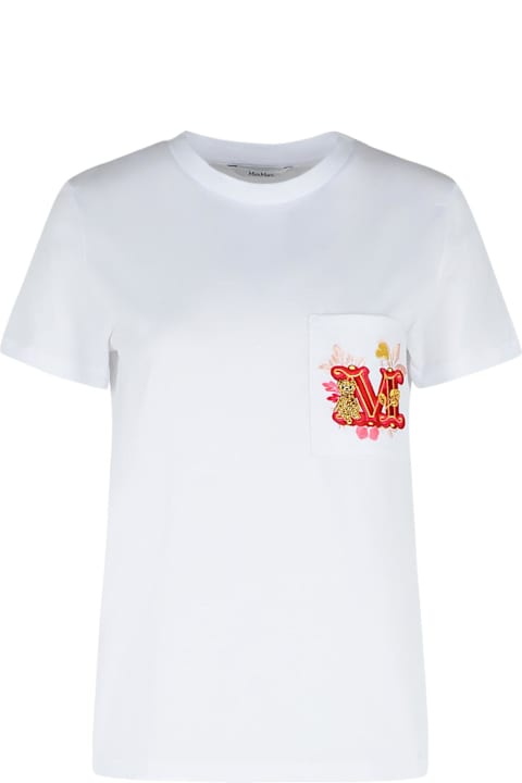 Homeware Max Mara 
nunzio
 White Cotton T-shirt