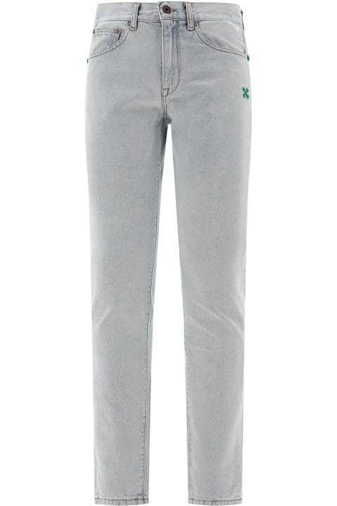 Jeans for Men Off-White Denim Jeans