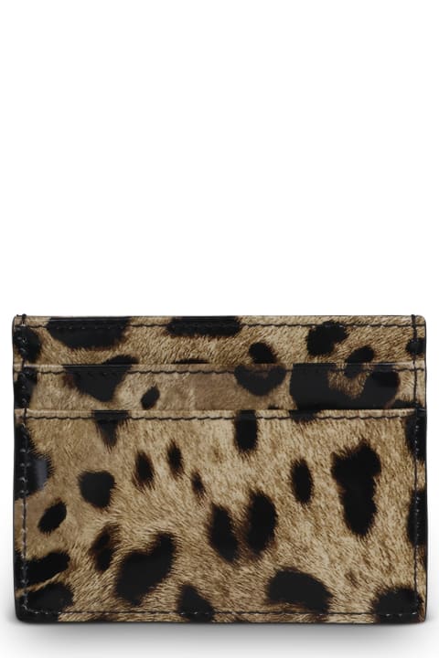 Dolce & Gabbana Wallets for Women Dolce & Gabbana Dolce & Gabbana Leopard-print Card Holder
