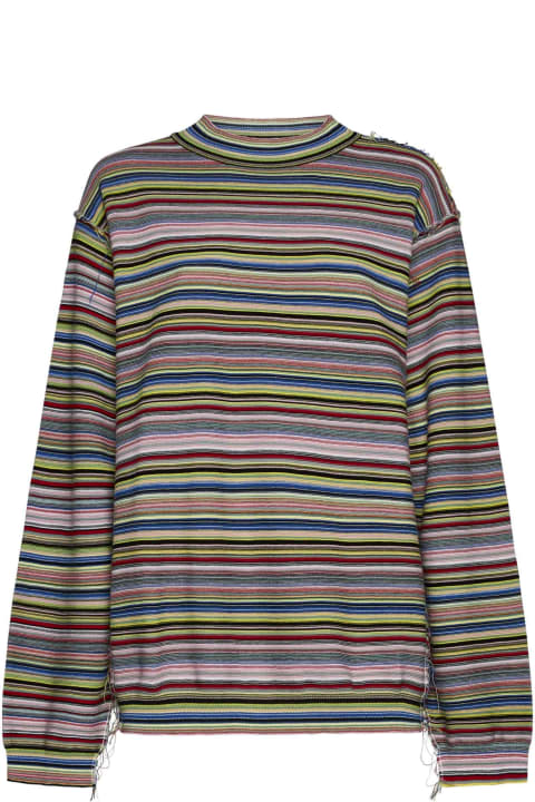 Sweaters for Men Maison Margiela Striped Top
