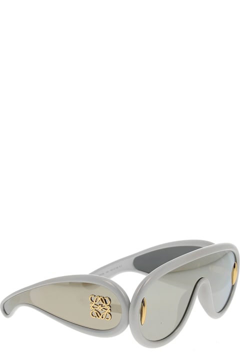 Eyewear for Women Loewe Lw40108i - White Holographic Sunglasses
