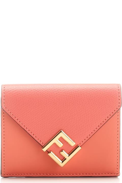 Fashion for Women Fendi Ff Diamonds Tri-fold Wallet