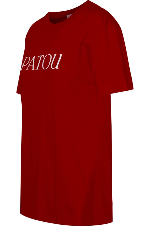 Patou for Women Patou Red Cotton T-shirt