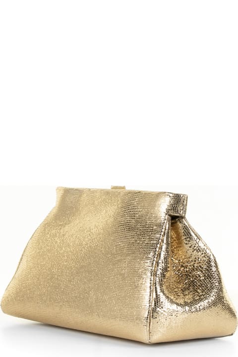 Demellier Bags for Women Demellier Demellier Metallic Cannes Clutch Bag