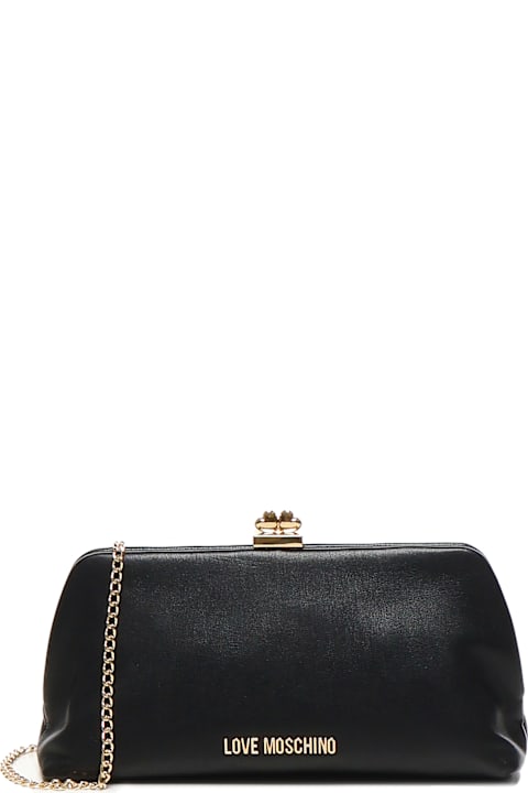 Love Moschino for Women Love Moschino Logo Clutch Bag