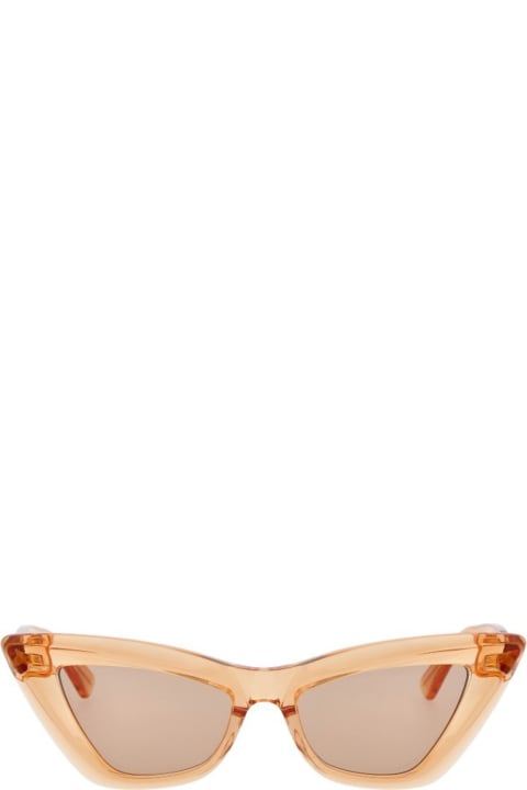 ウィメンズ新着アイテム Bottega Veneta Eyewear Bv1101s-011 - Orange Sunglasses