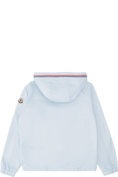 Topwear for Boys Moncler Granduc Hooded Nylon Jacket