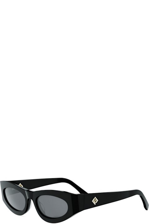 Fendi Eyewear for Kids Fendi Eyewear Fendi Fe40177u Ff Diamonds 01a Nero Sunglasses