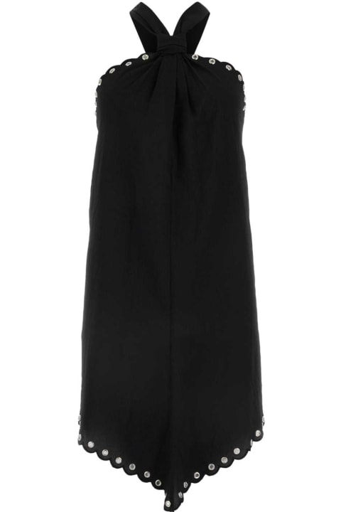 Fashion for Women Isabel Marant Black Polyester Tegany Mini Dress