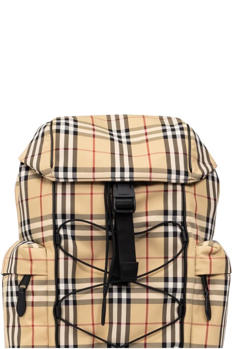 'murray' Checked Backpack