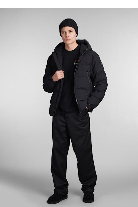 MC2 Saint Barth for Men MC2 Saint Barth Maier Puffer In Black Polyamide