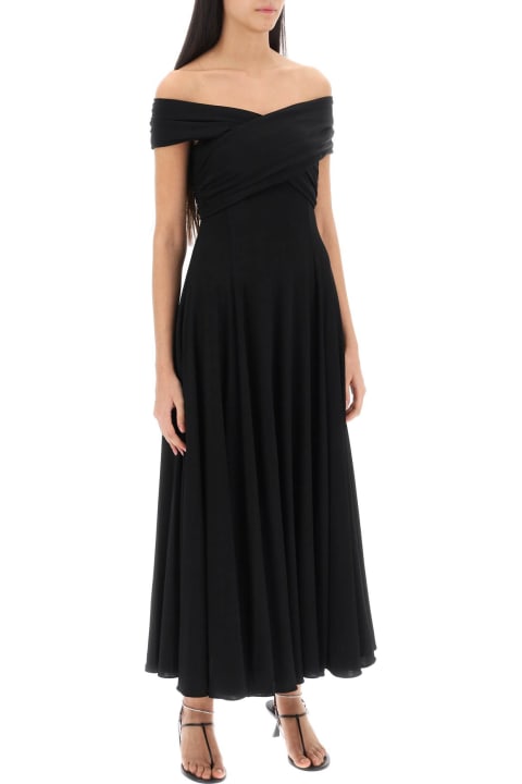 ウィメンズ Khaiteのワンピース＆ドレス Khaite Bruna Jersey Maxi Dress