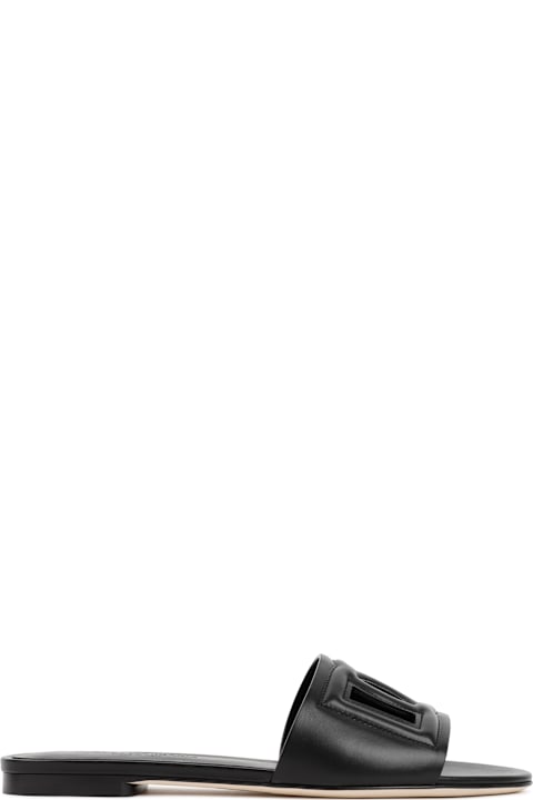 Homeware Dolce & Gabbana Flat Slides Sandals
