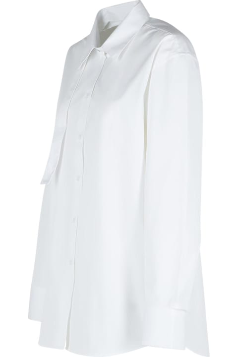 ウィメンズ Róheのトップス Róhe White Cotton Shirt