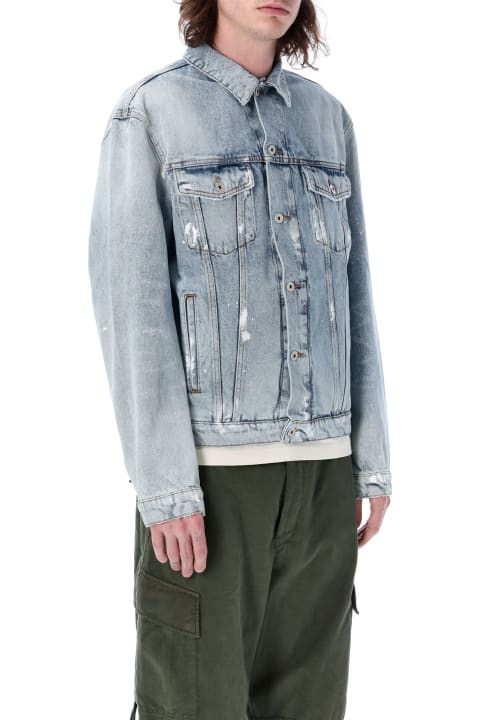 Regular Distressed Denim Jacket