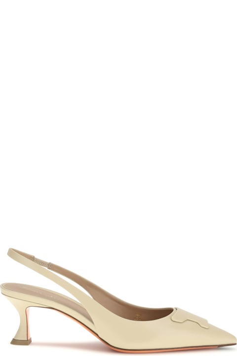 Santoni Taylor Slingback Pumps