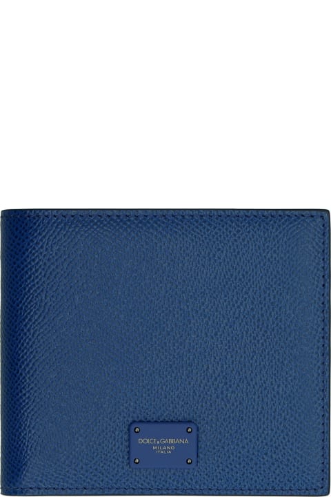ウィメンズ Dolce & Gabbanaの財布 Dolce & Gabbana Leather Flap-over Wallet