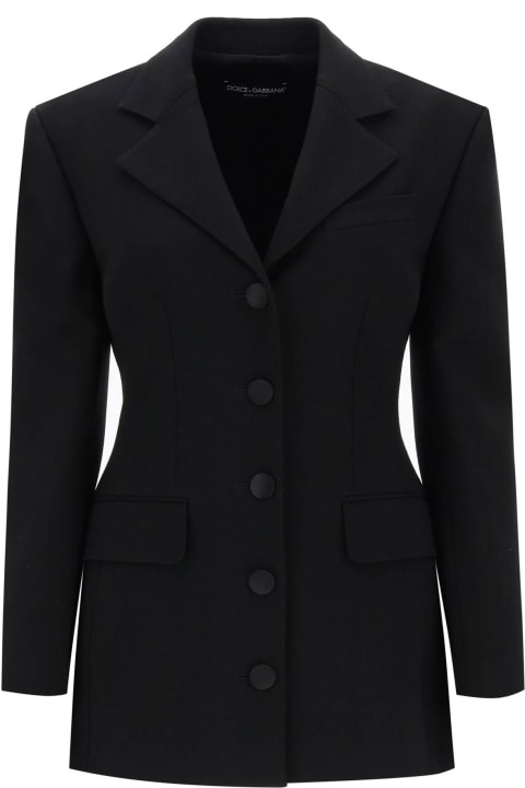 Dolce & Gabbana Clothing for Women Dolce & Gabbana Dolce Jacket In Wool Cady