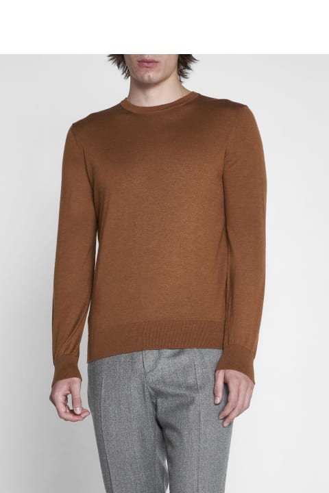Zegna Sweaters for Men Zegna Cashmere And Silk Sweater