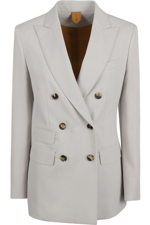 Coats & Jackets for Women Max Mara Double-breasted Long-sleeved Blazer