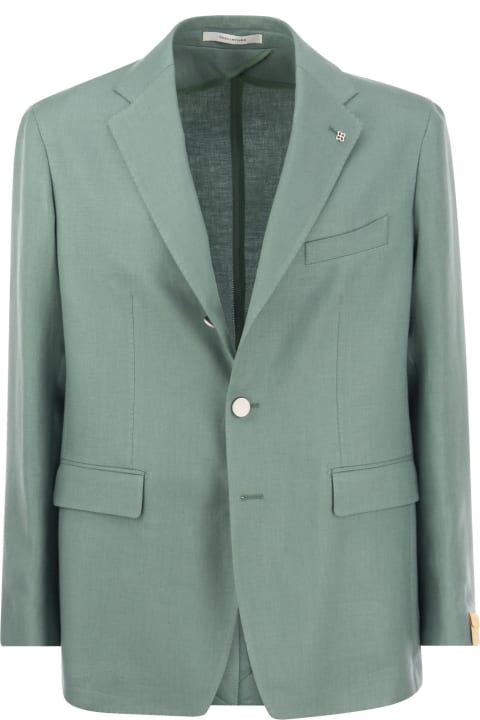Suits for Men Tagliatore Two-button Wool Jacket