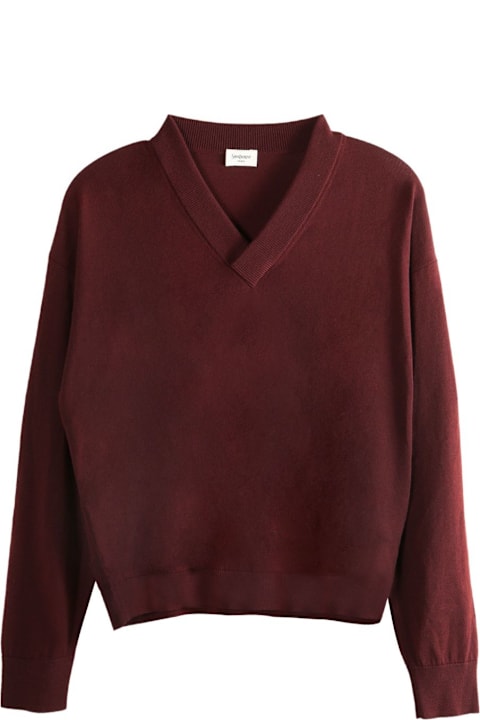 Homeware Saint Laurent Saint Laurent Wool V-neck Sweater