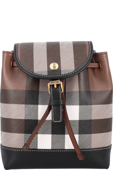 Fashion for Women Burberry London Check Micro Backpack