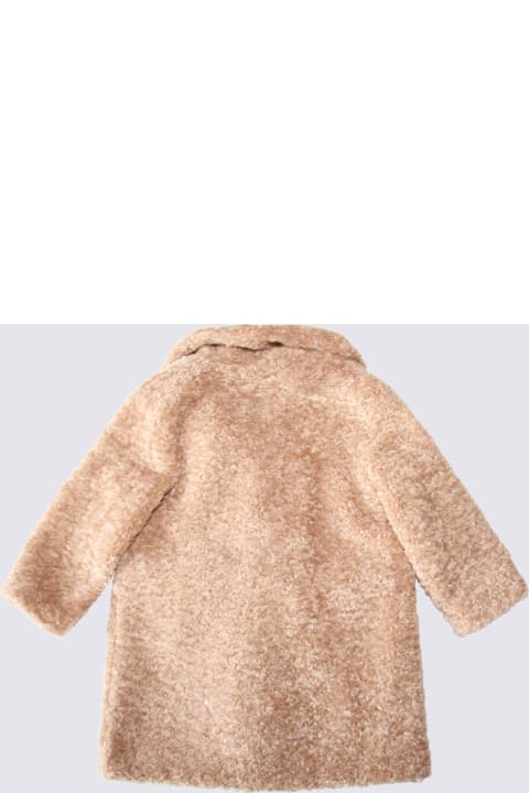 Fashion for Girls Monnalisa Beige Teddy Coat