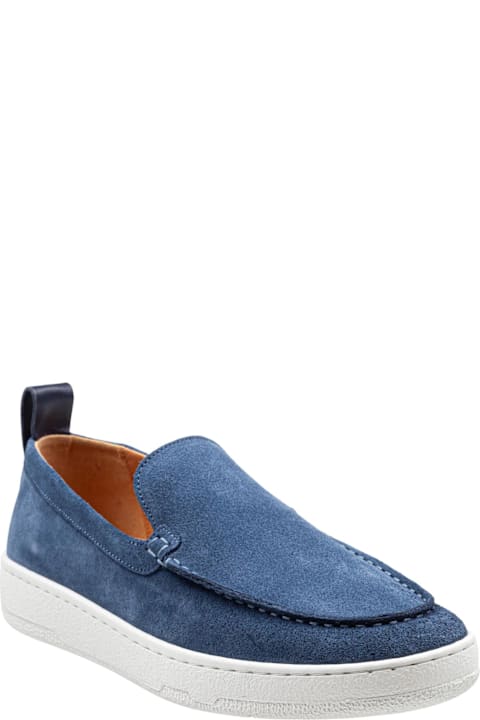 Homeware Lanvin Suede Slipper Navy Blue Color