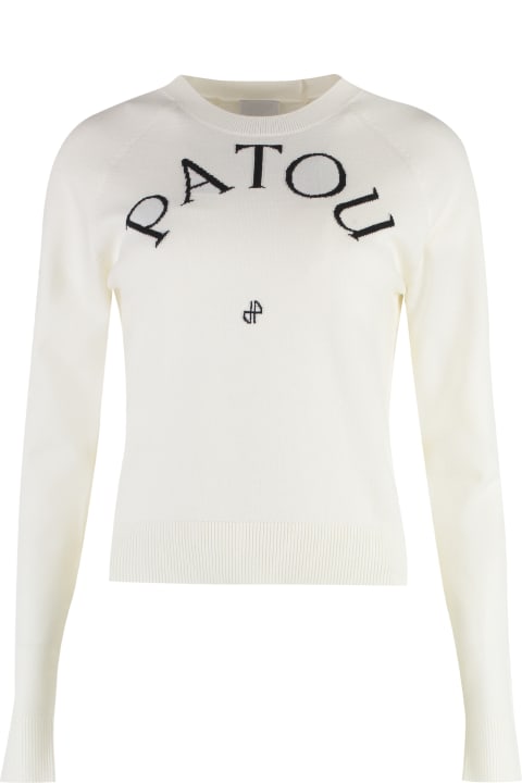 Patou for Women Patou Merino Wool Crew-neck Sweater