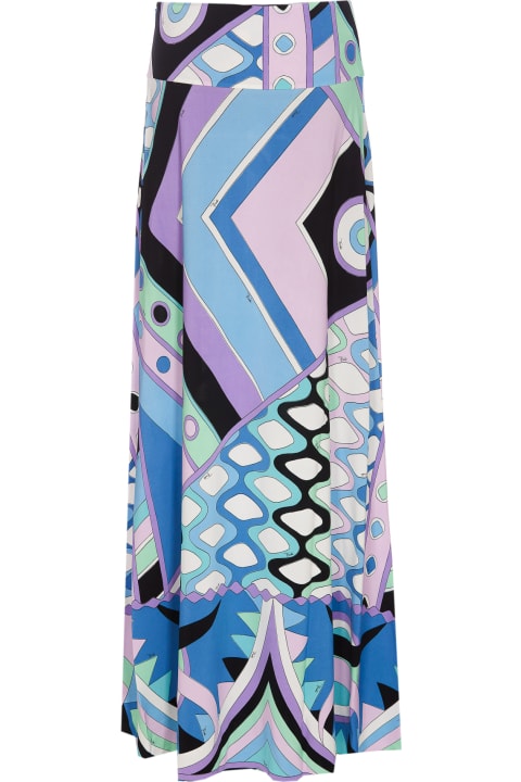 Fashion for Women Pucci Vivara Print Maxi Skirt