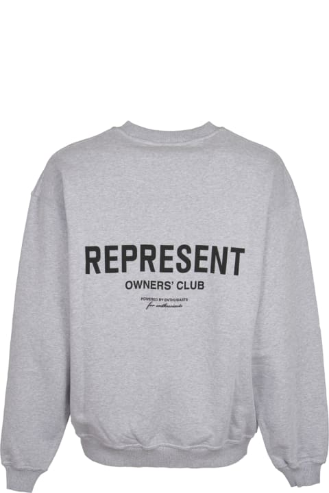 REPRESENT for Men REPRESENT Logo Crewneck Sweatshirt