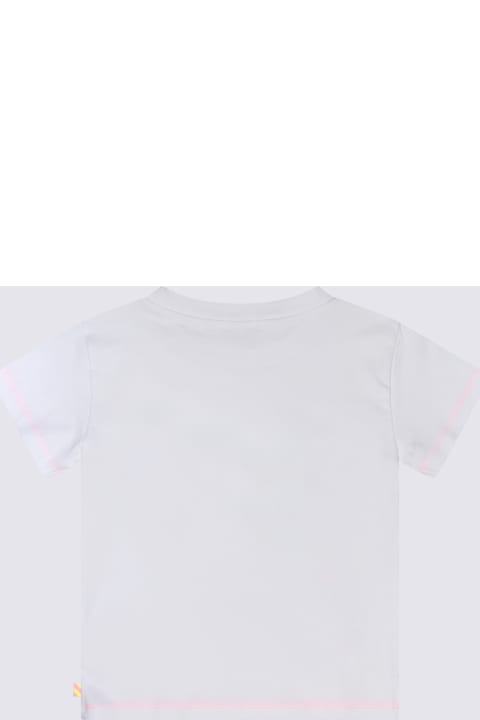 ガールズ BillieblushのTシャツ＆ポロシャツ Billieblush White Multicolour Cotton T-shirt